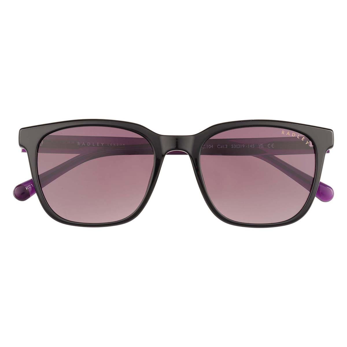 Black Square Eyed Sunglasses - Radley London Women