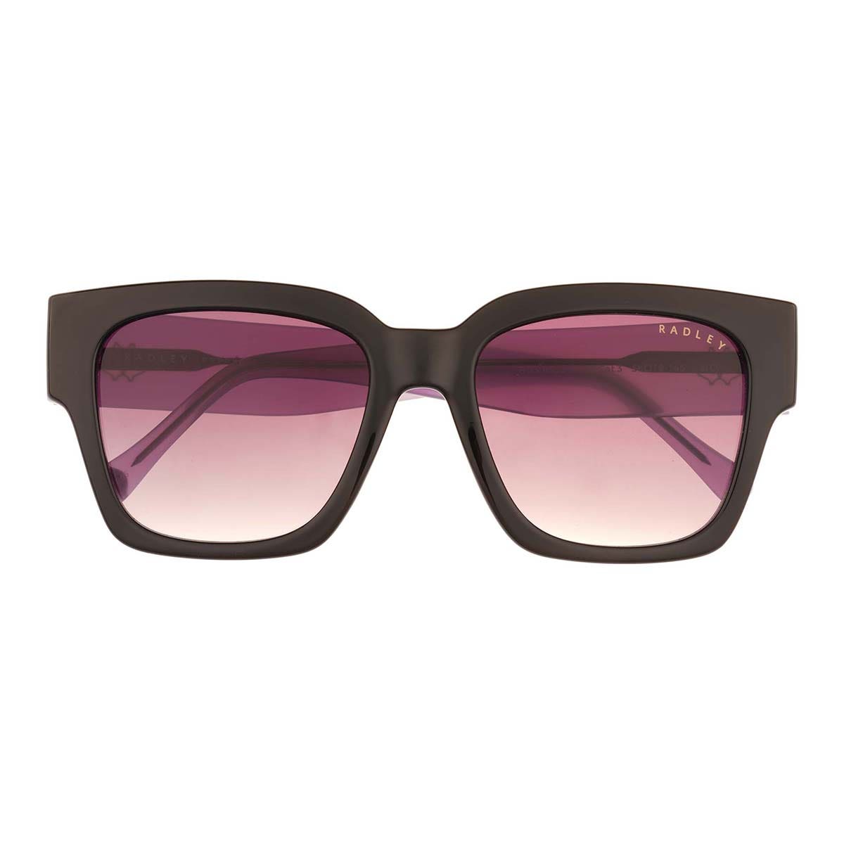 Black Oversized Square Eyed Sunglass - Radley London Women