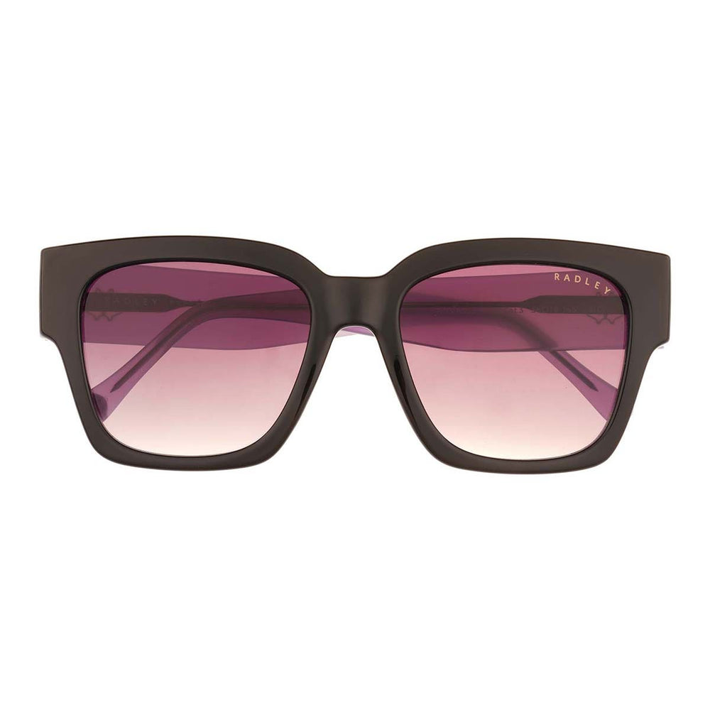 Black Oversized Square Eyed Sunglass - Radley London Women