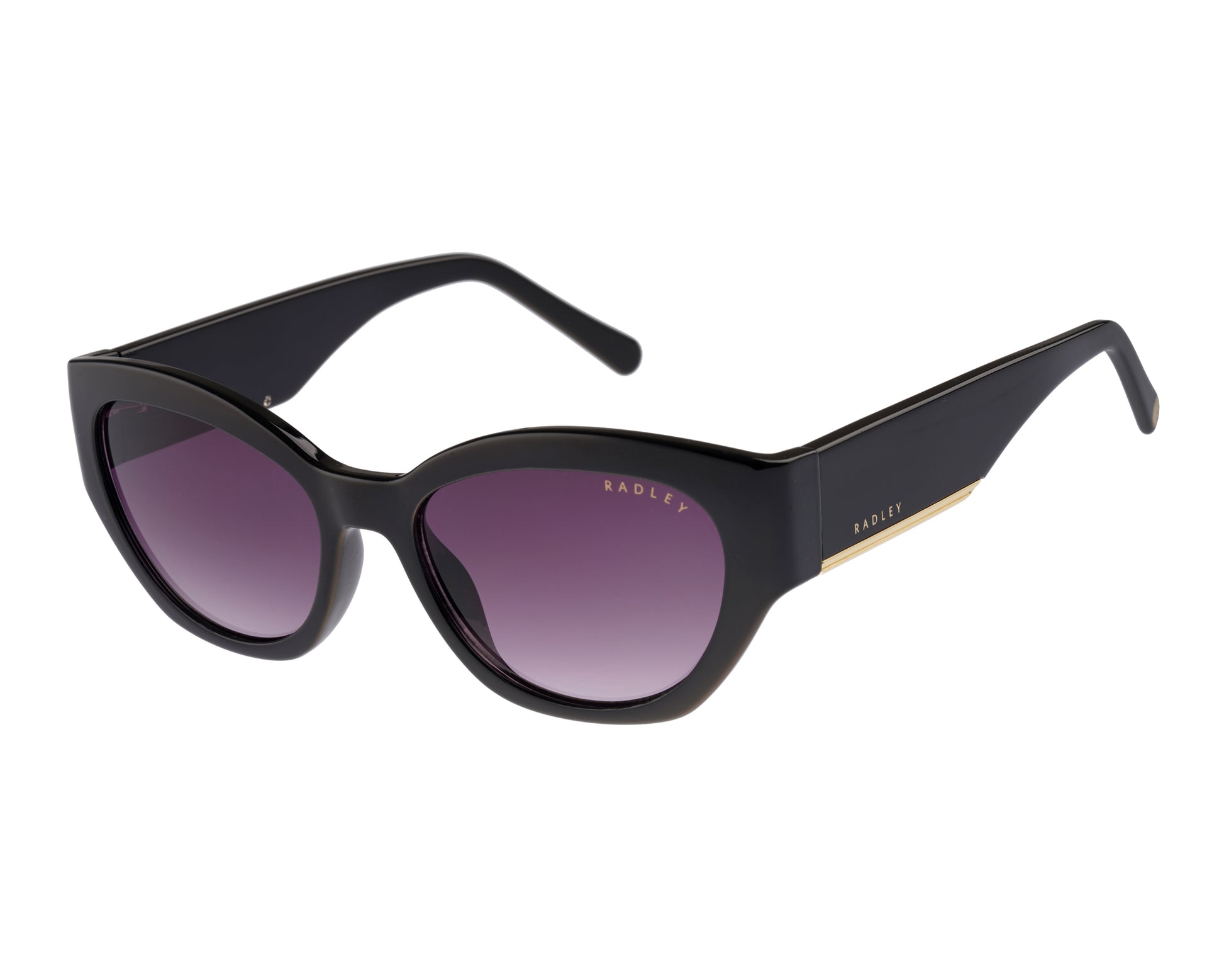 Black Oversized Square Cat Eye - Radley London Women