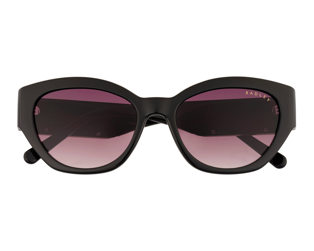 Black Oversized Square Cat Eye - Radley London Women