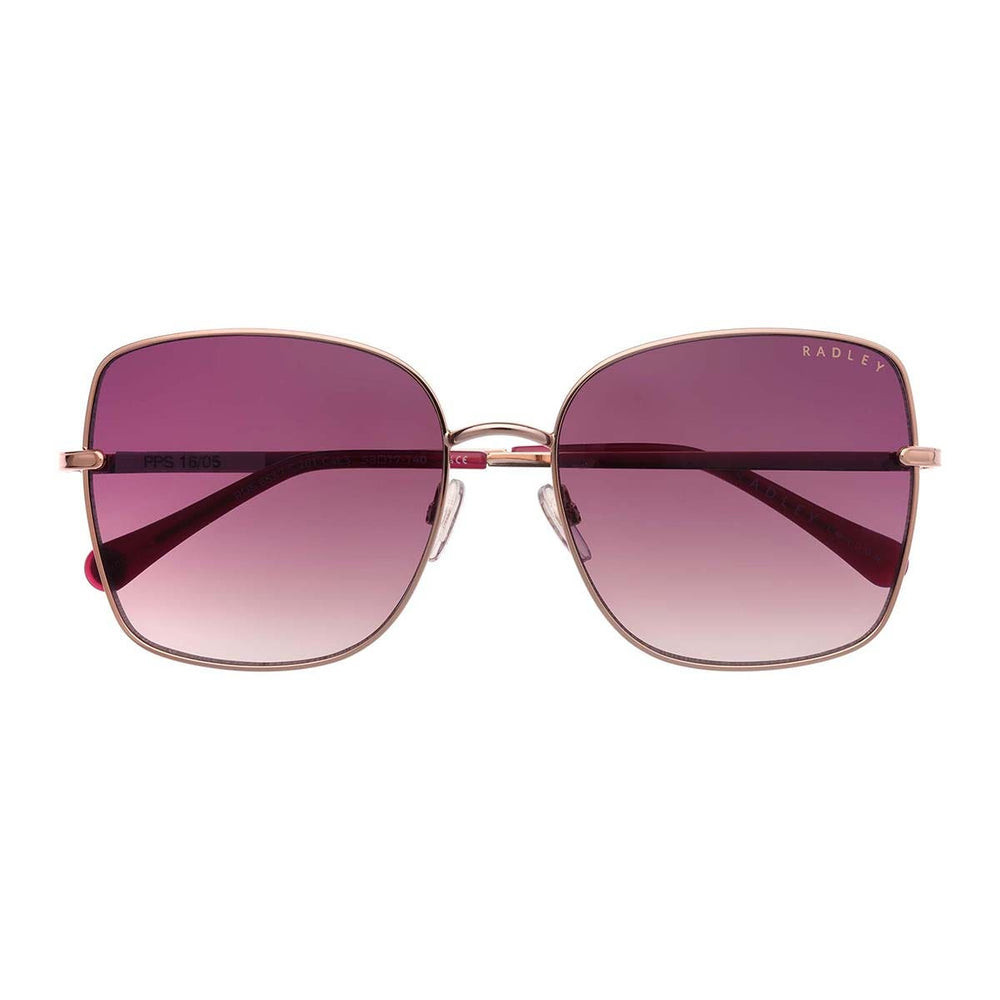 Rose Gold Metal Frame Sunglasses - Radley London Women