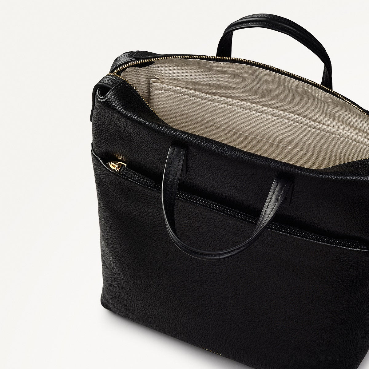 Black Large Ziptop Backpack - Radley London Women