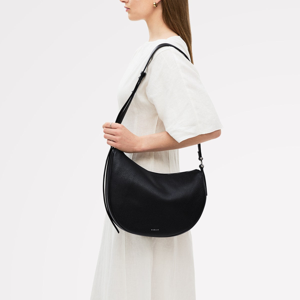 Black Large Ziptop Cross Body Bag - Radley London Women
