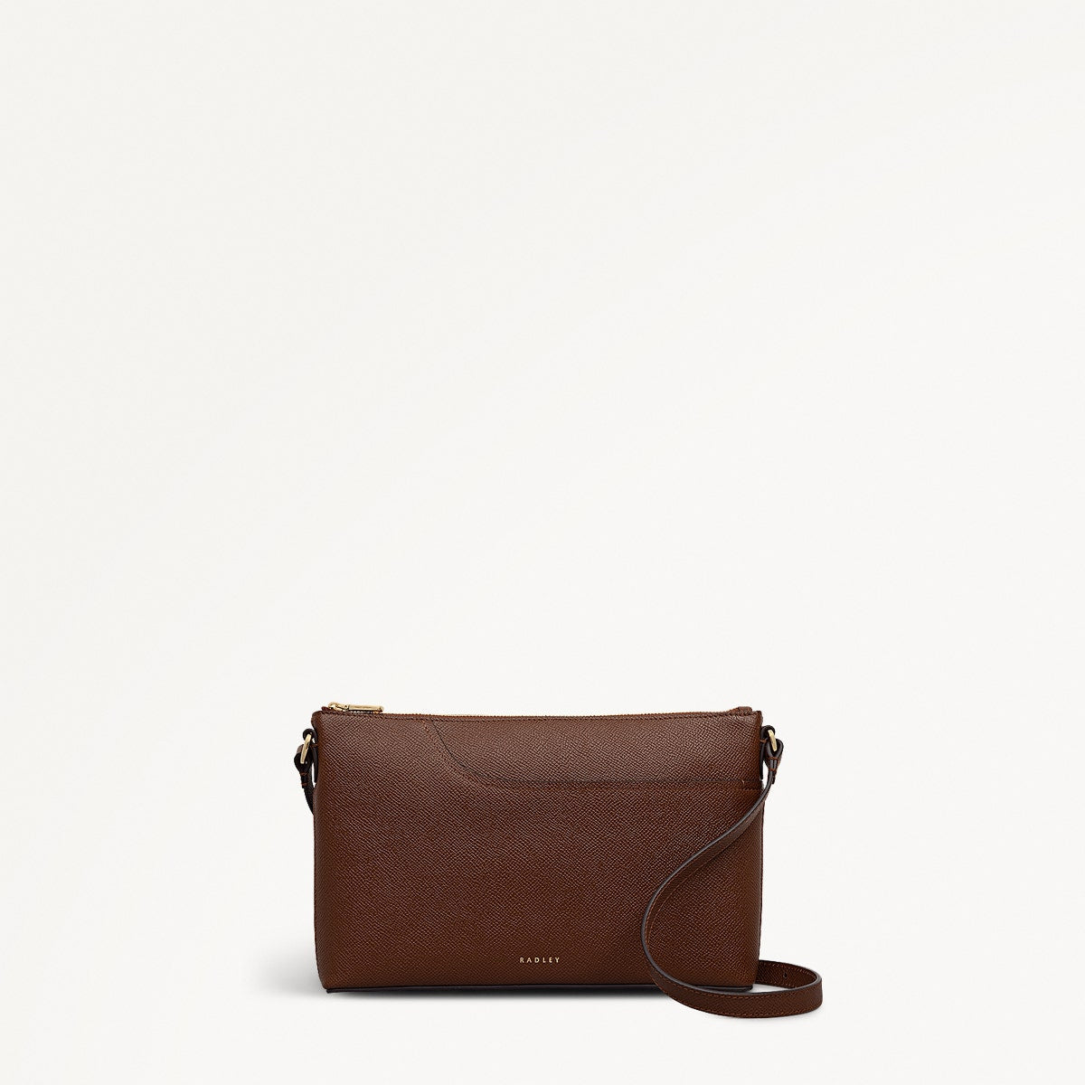Chocolate Medium Ziptop East-West Cross Body Bag - Radley London Women