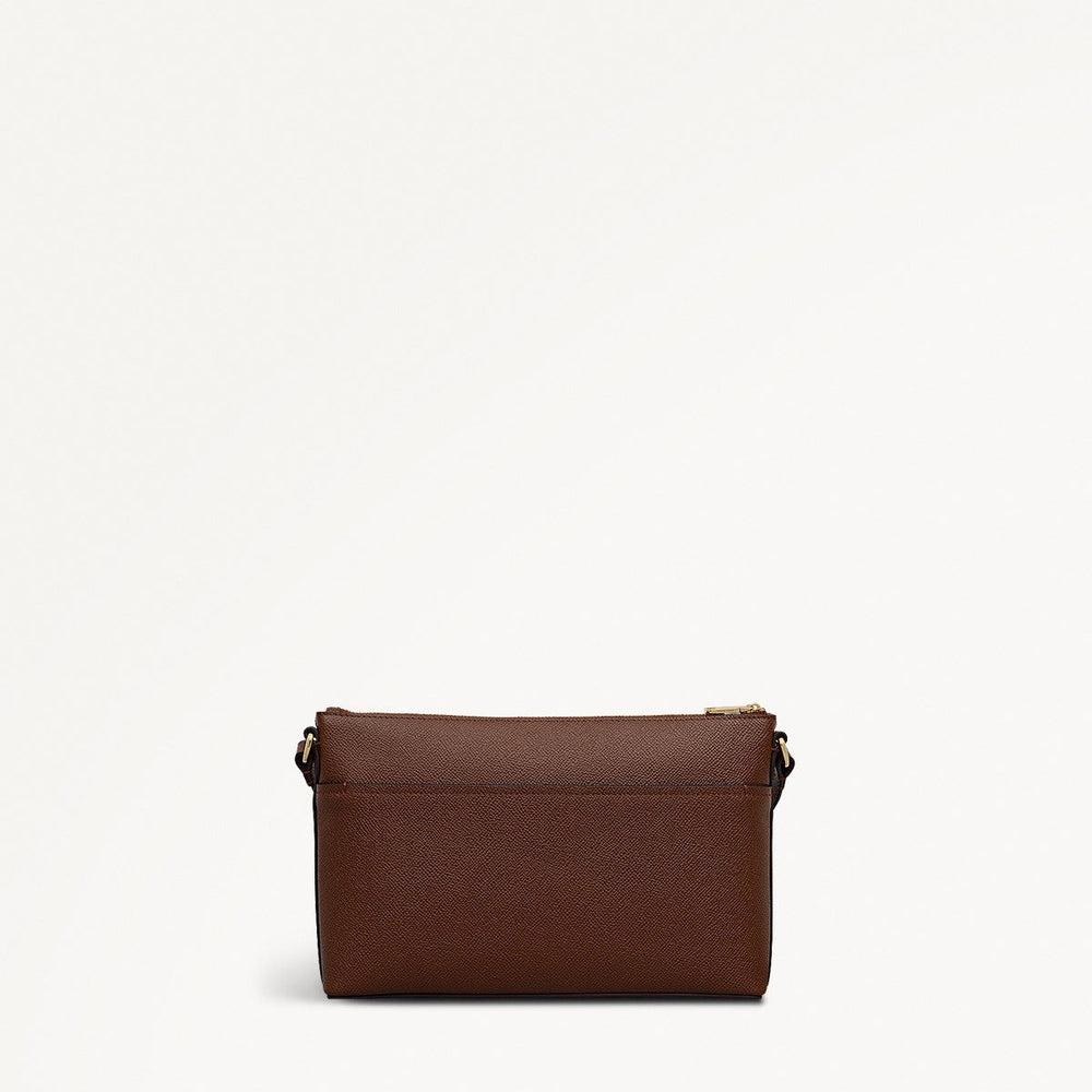 Chocolate Medium Ziptop East-West Cross Body Bag - Radley London Women