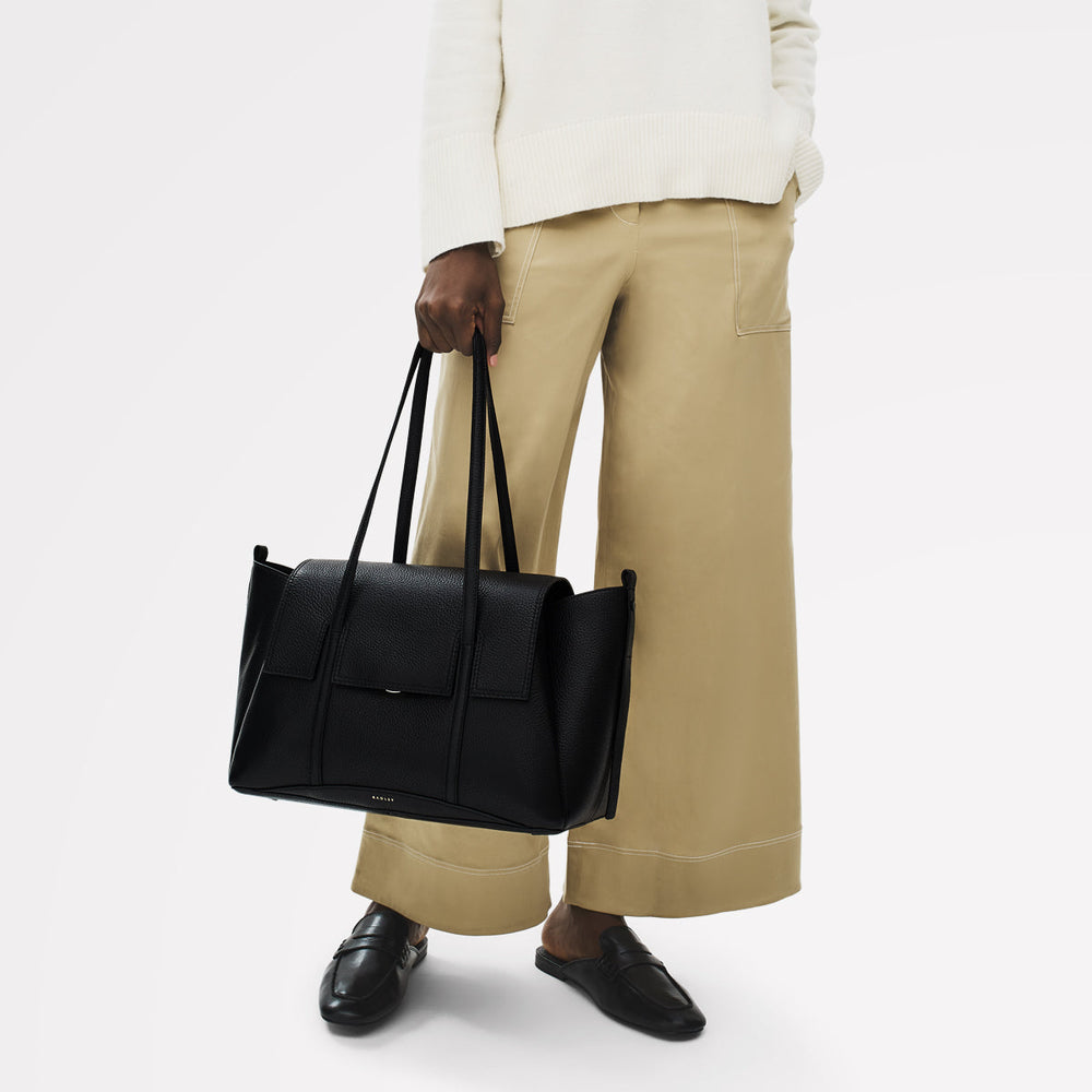 Black Large Flapover Shoulder Bag - Radley London Women