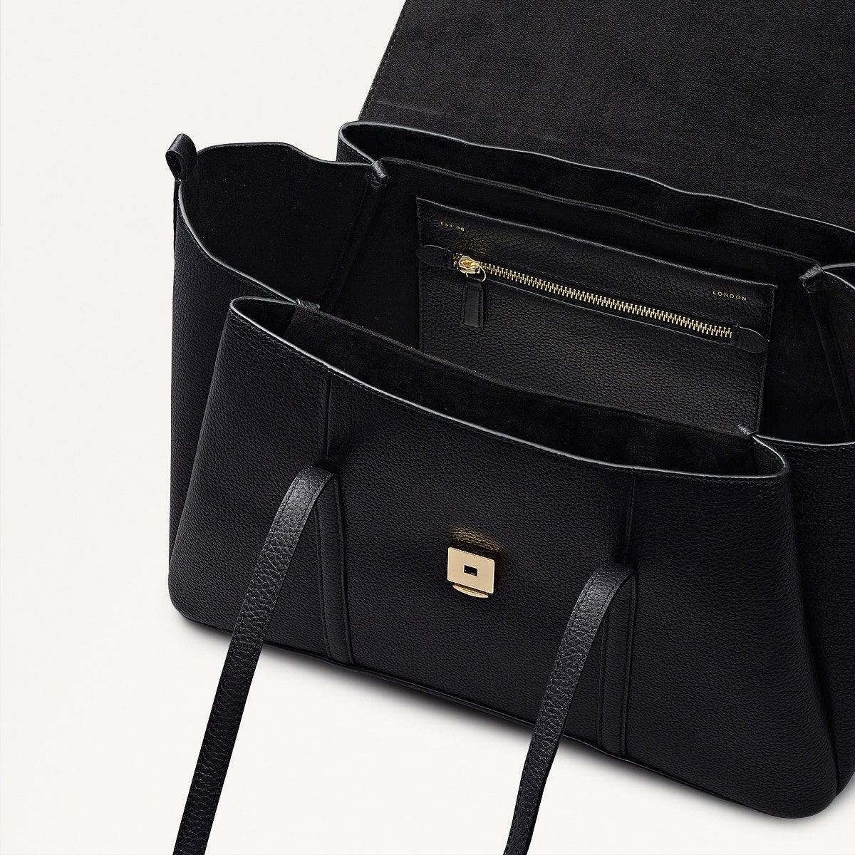 Black Large Flapover Shoulder Bag - Radley London Women