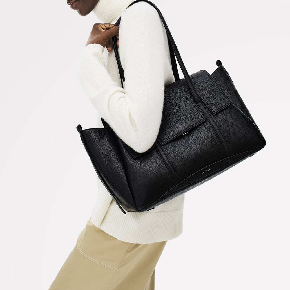 Black Large Flapover Shoulder Bag - Radley London Women
