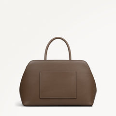 Coffee Medium Ziptop Grab Bag - Radley London Women