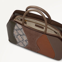 Coffee Medium Ziptop Grab Bag - Radley London Women