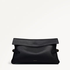 Black Large Flapover Clutch Bag - Radley London Women