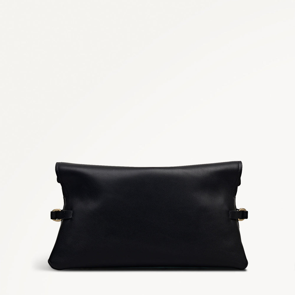 Black Large Flapover Clutch Bag - Radley London Women