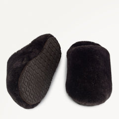 Chocolate Luxe Shearling Fluff Mule - Radley London Women
