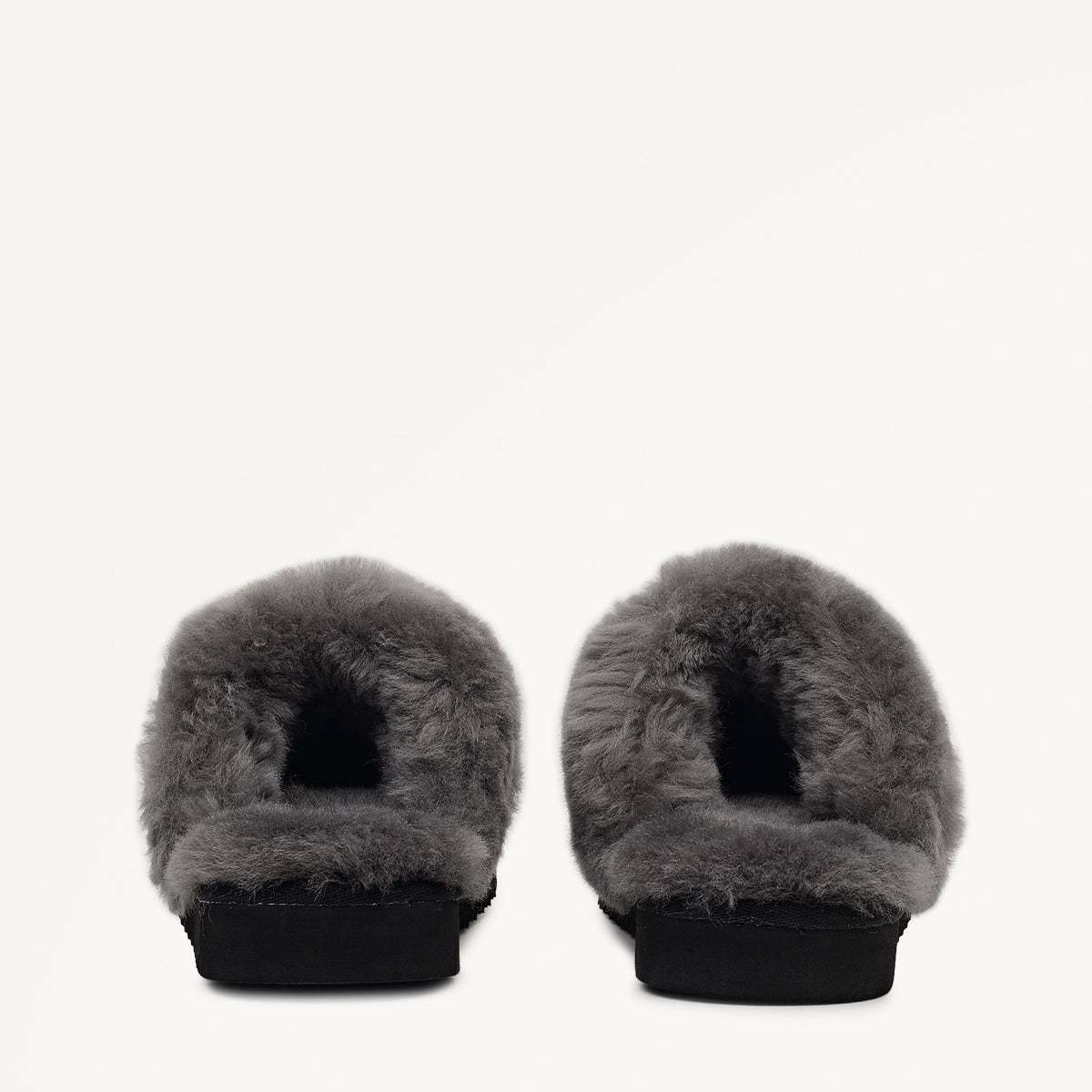 Black Classic Shearling Cuff Mule - Radley London Women