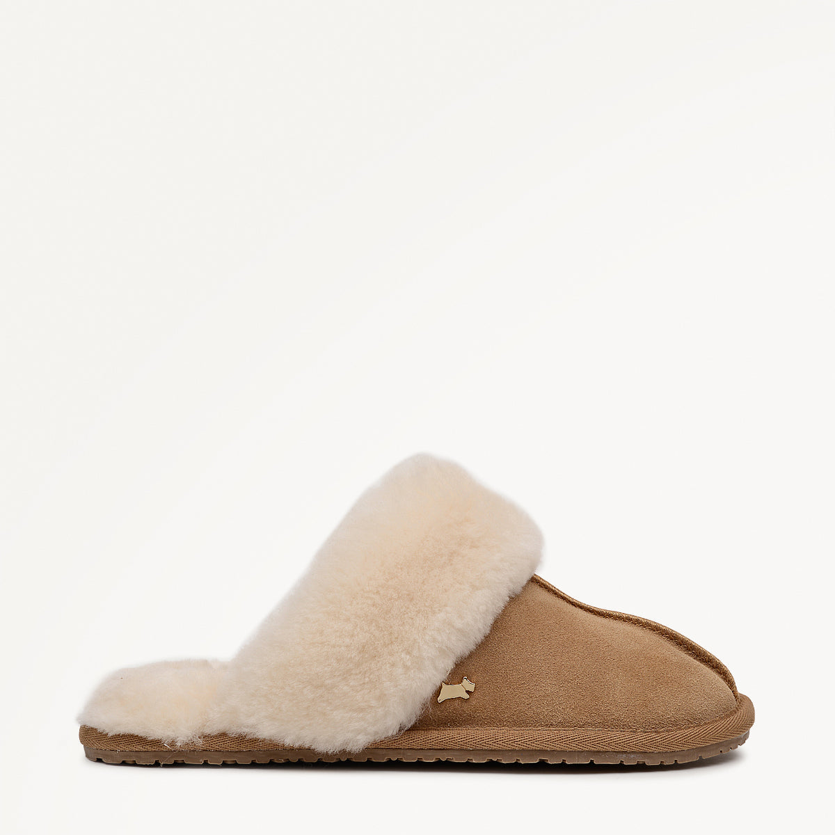 Tan Seam Shearling Cuff Mule - Radley London Women