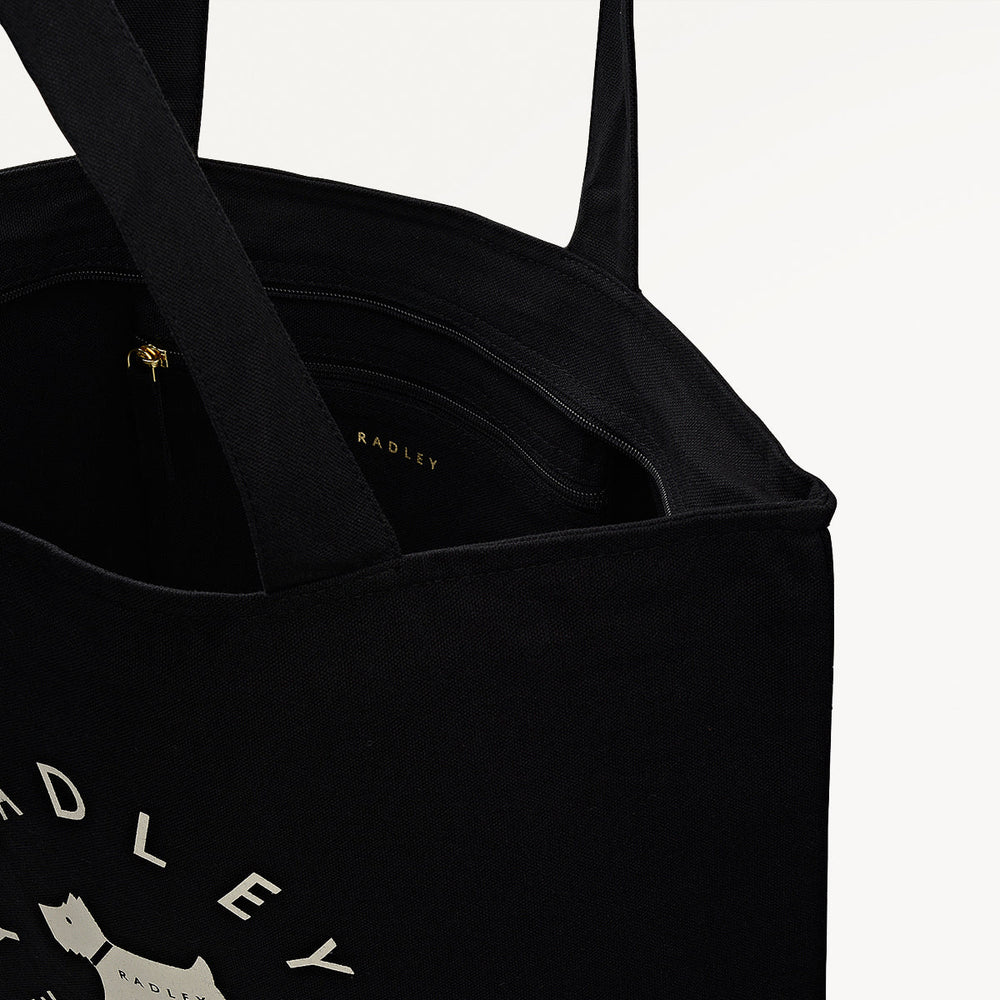 Black Large Ziptop Tote - Radley London Women