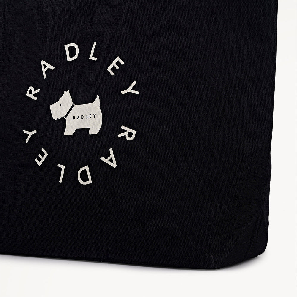 Black Large Ziptop Tote - Radley London Women