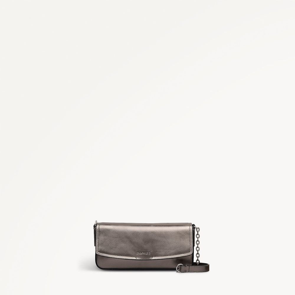 Gun Metal Large Phone Cross Body Bag - Radley London Women
