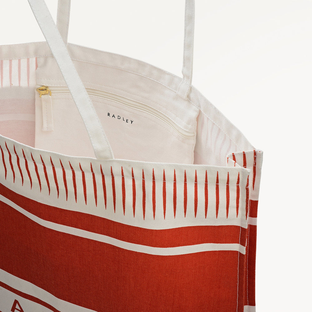 Flame Extra Large Open Top Tote - Radley London Women