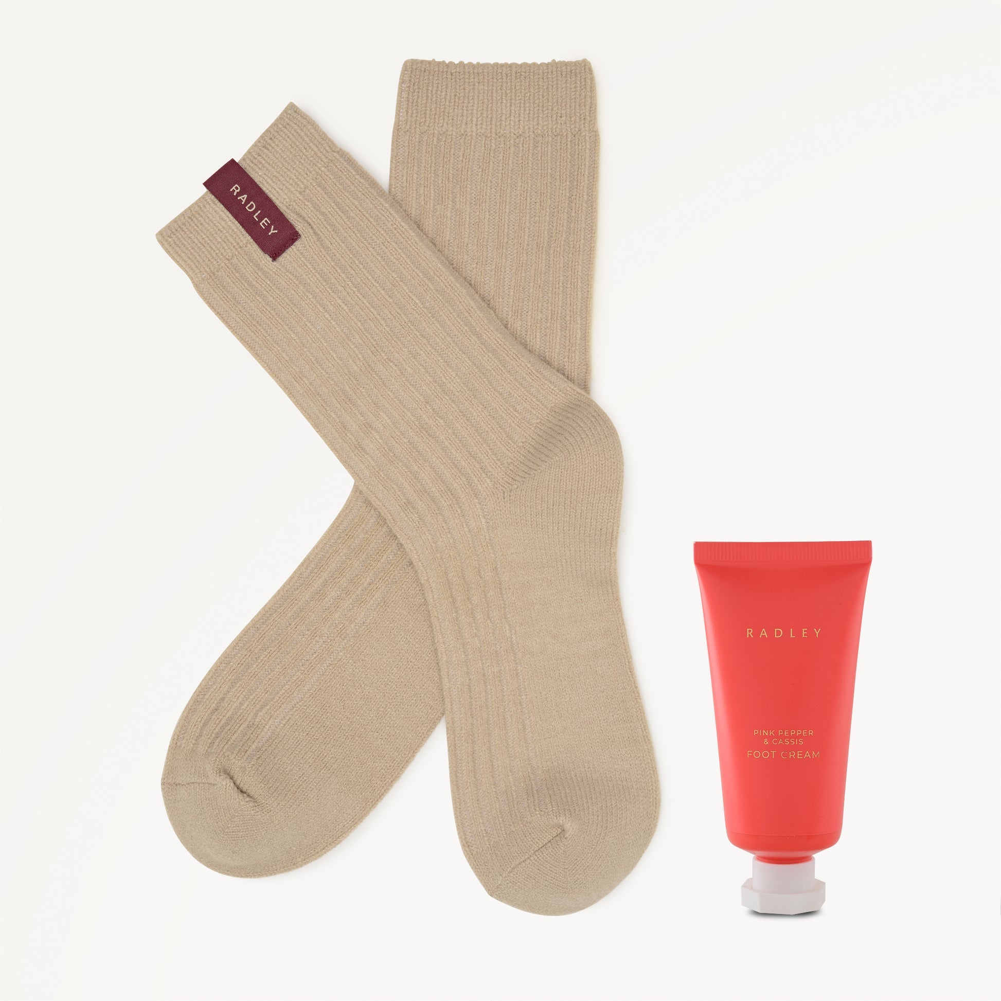 Socks & Footbalm Cranberry - 4010405 - Radley London Women