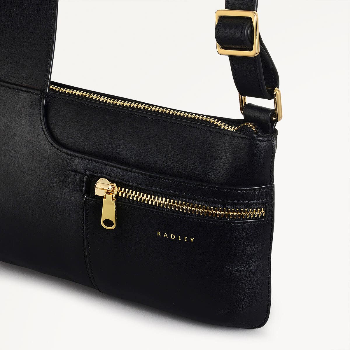 Black Mini Ziptop Cross Body Bag - Radley London Women