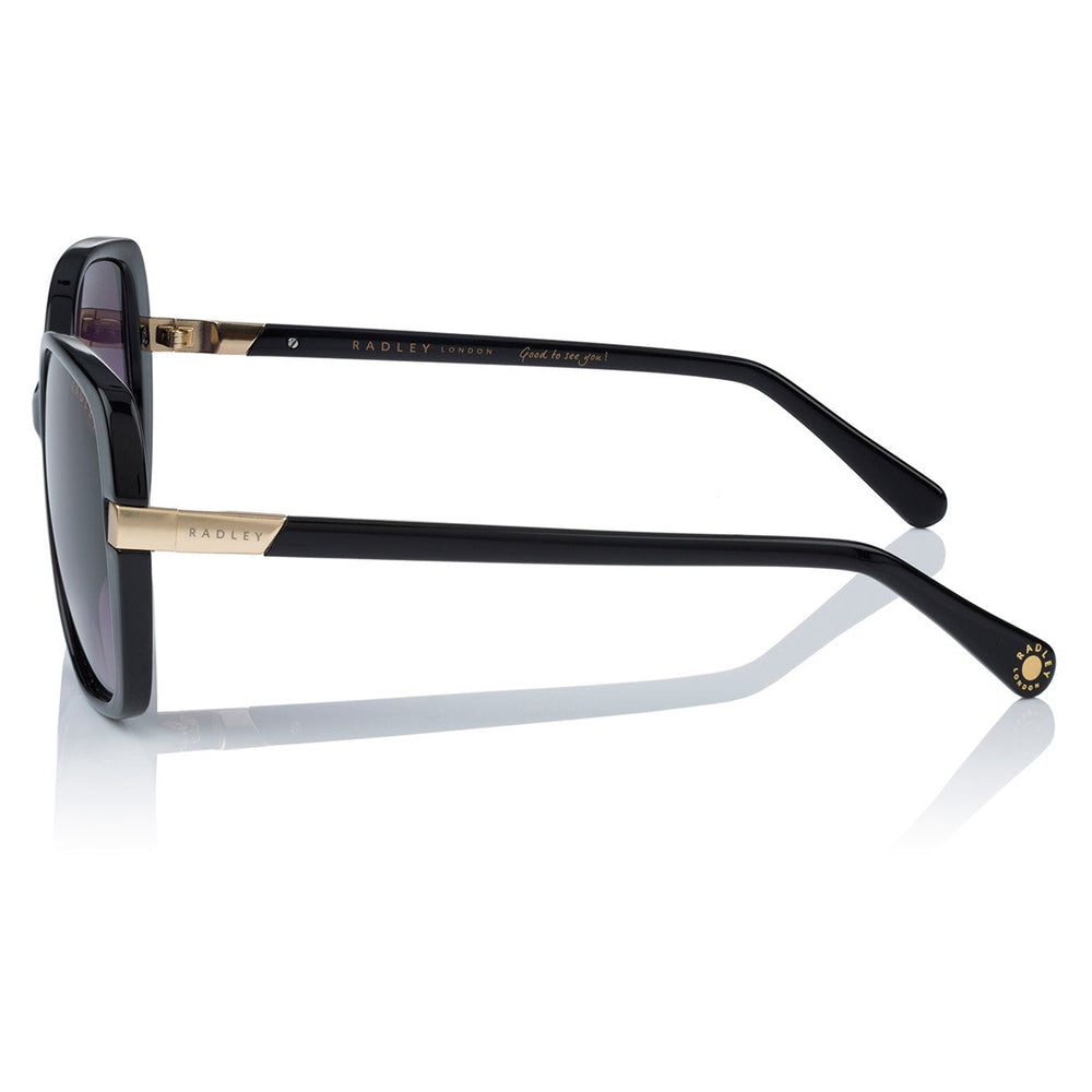 Black Over Sized Metal Trim - Radley London Women