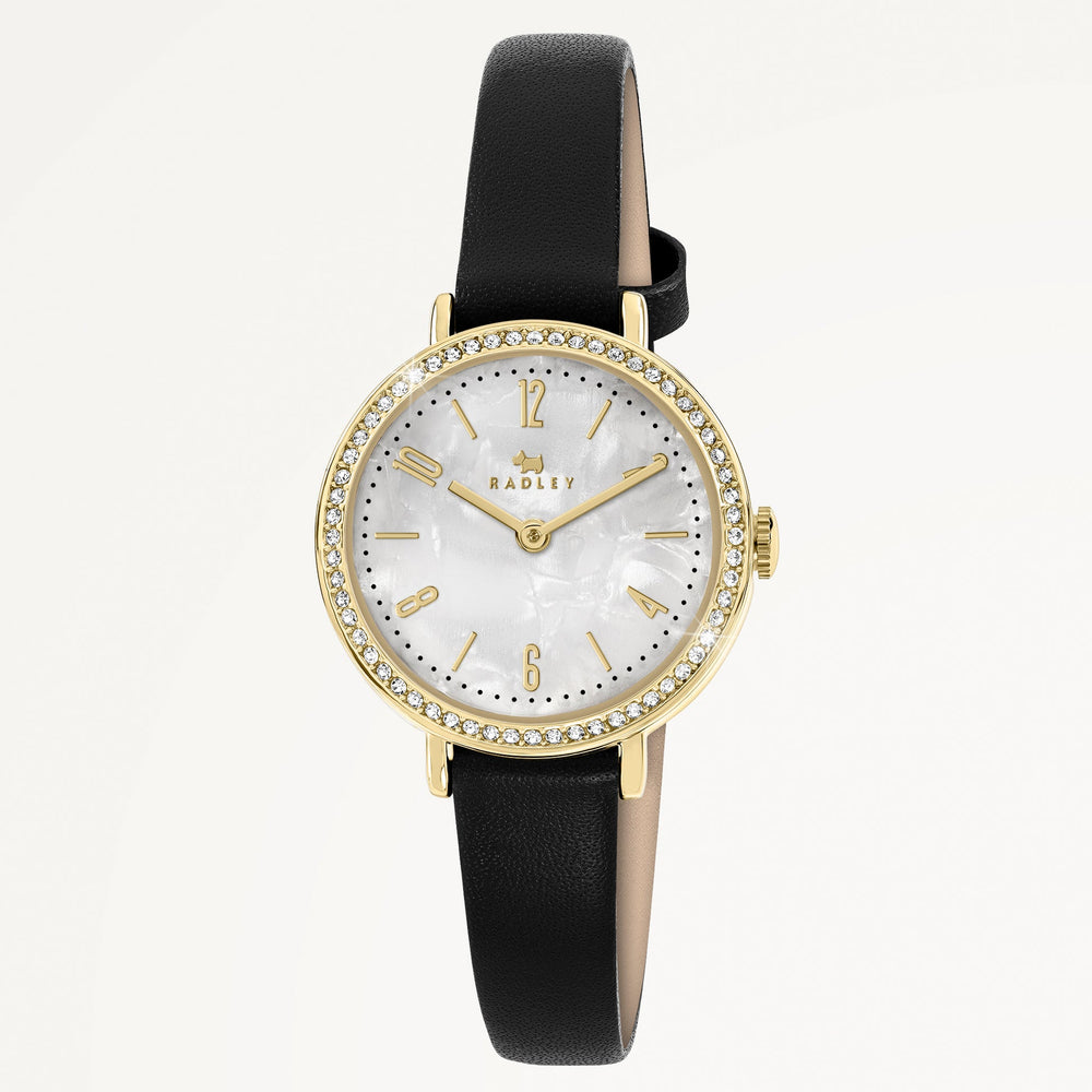 Windsor Lane 26mm With Leather Strap Watch Black - RY21912A - Radley London Women
