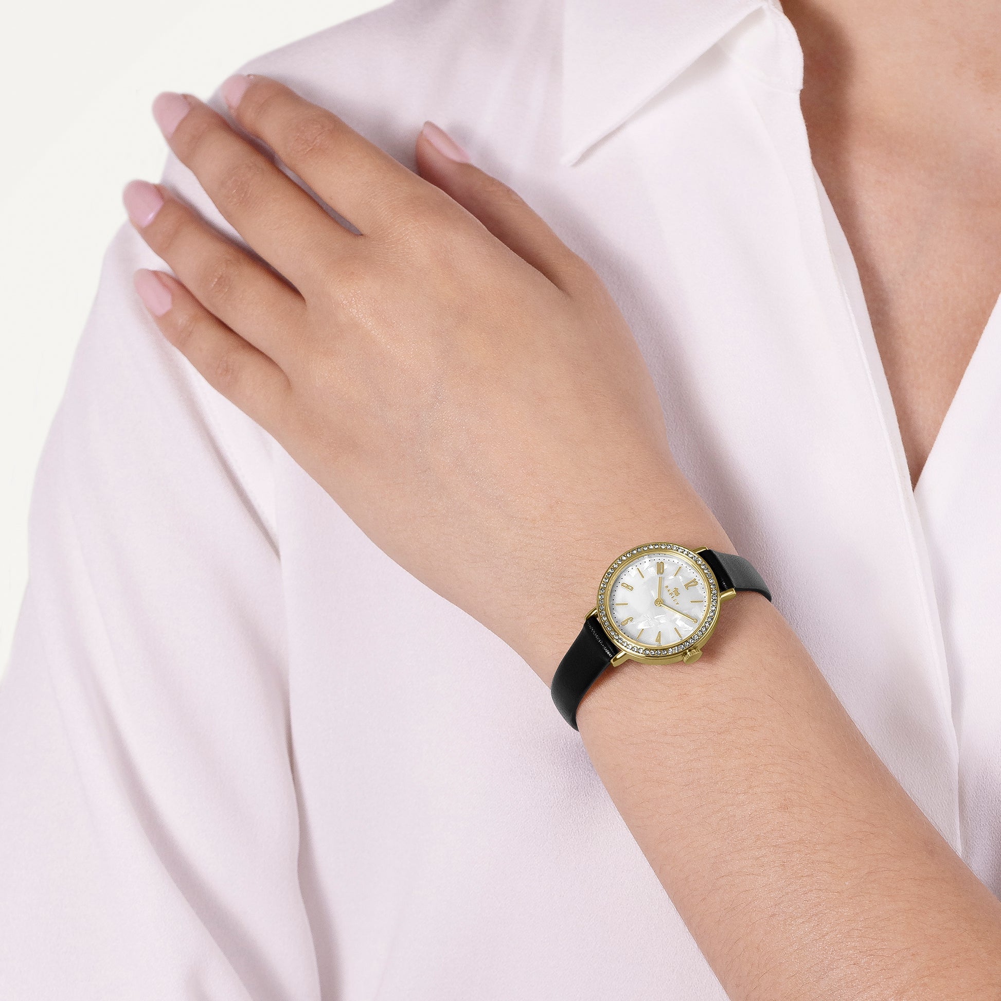 Windsor Lane 26mm With Leather Strap Watch Black - RY21912A - Radley London Women