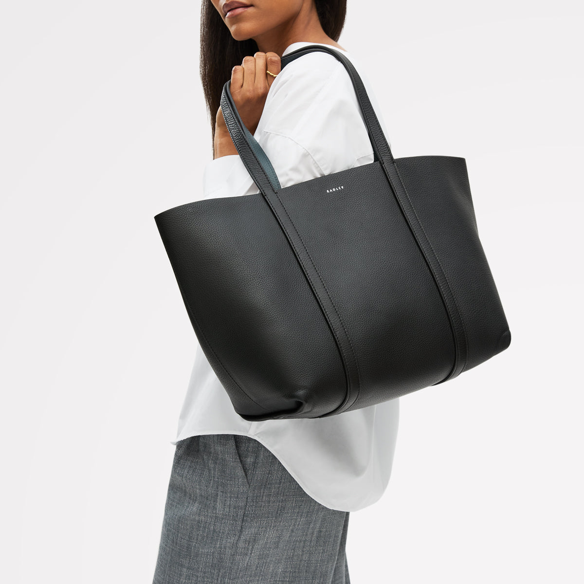 Black Large Open Top Tote - Radley London Women
